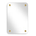 Uttermost - Mirror - Hamrick - Brass- Union Lighting Luminaires Decor