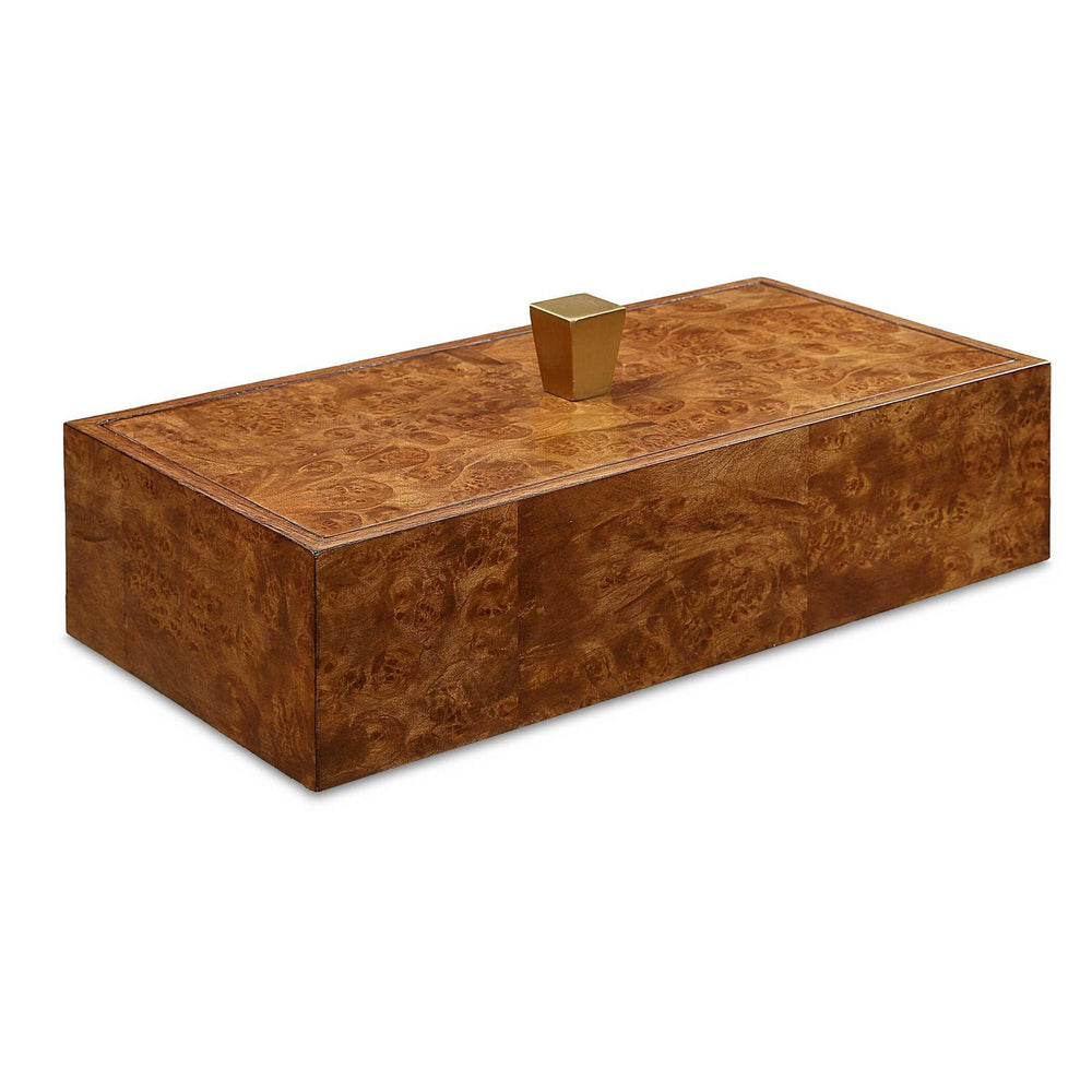 Uttermost - Box - Burl Haven - Antique Brass- Union Lighting Luminaires Decor