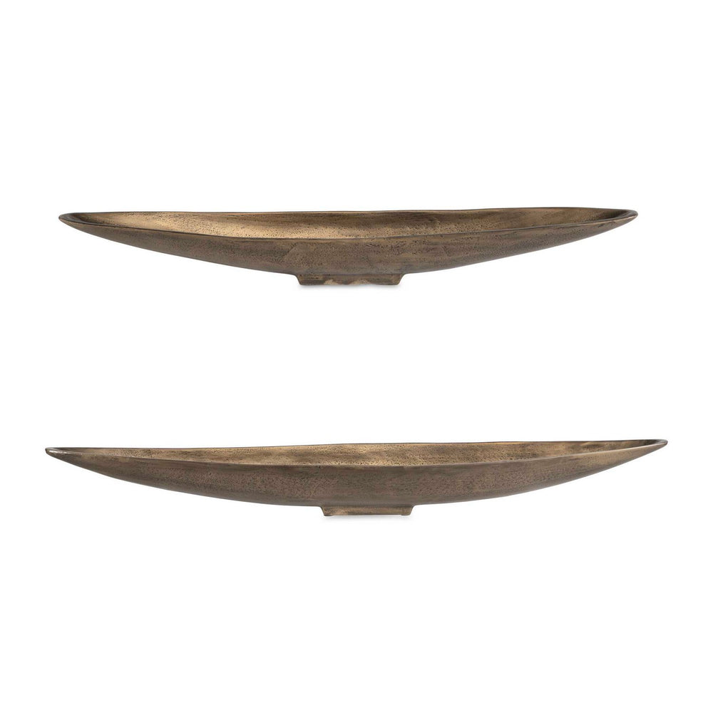 Uttermost - Bowls, Set/2 - River Run - Antique Brass- Union Lighting Luminaires Decor