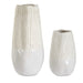 Uttermost - Vases Set/2 - Echo Ridge - Neutral Tones Of White And Caramel- Union Lighting Luminaires Decor