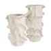 Uttermost - Vases Set/2 - Ripple Crest - White- Union Lighting Luminaires Decor