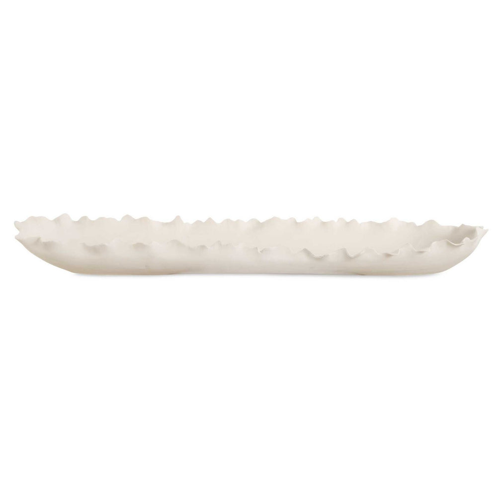 Uttermost - Bowl - Ripple Crest - Matte White- Union Lighting Luminaires Decor