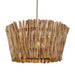 Uttermost - Four Light Chandelier - Rhea - Antique Brass- Union Lighting Luminaires Decor