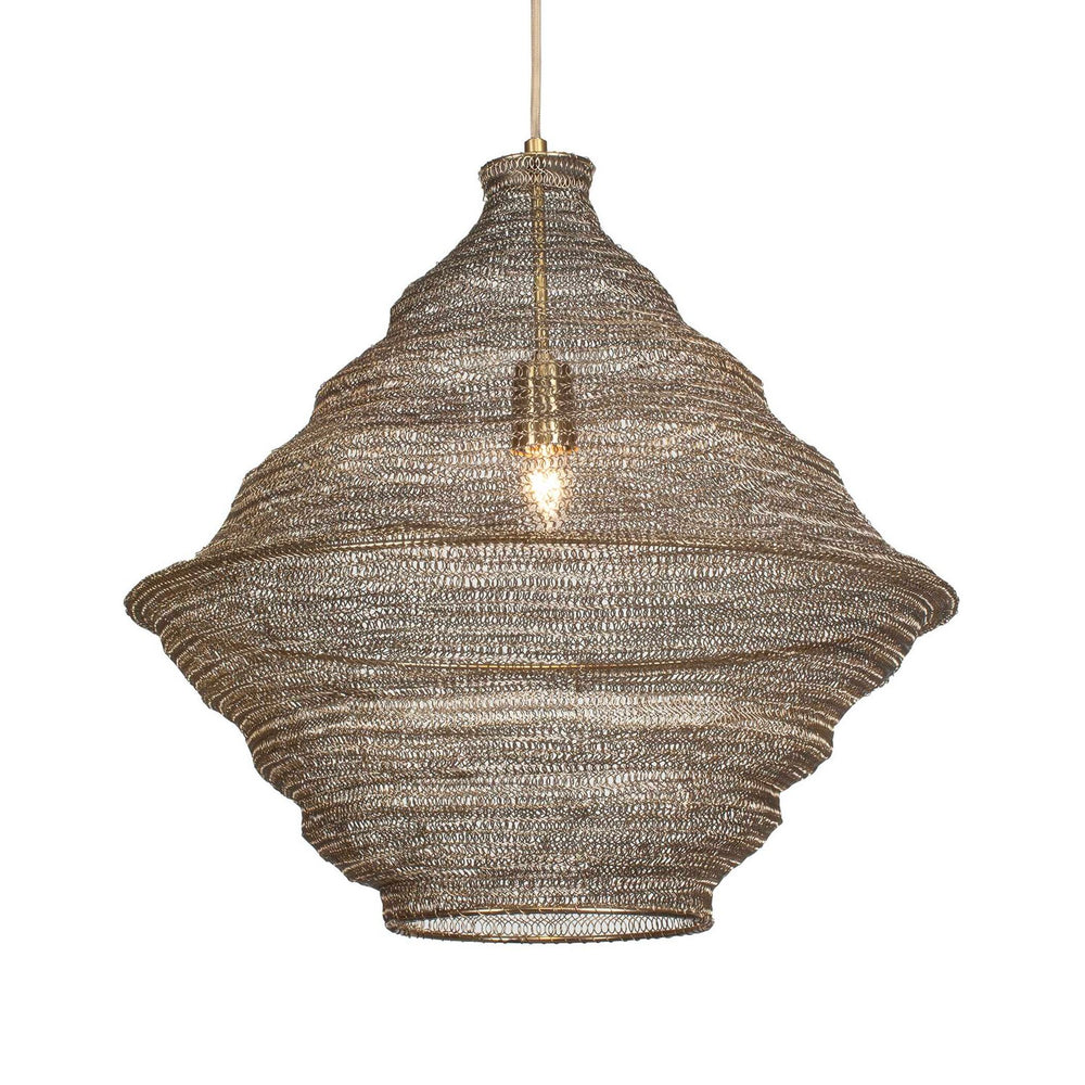 Uttermost - One Light Pendant - Sigh - Antique Brass- Union Lighting Luminaires Decor