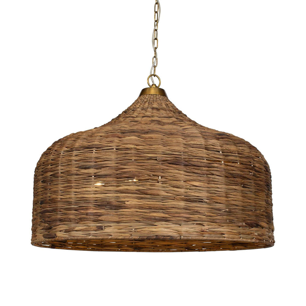 Uttermost - Five Light Pendant - Tauranga - Antique Brass- Union Lighting Luminaires Decor