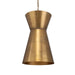 Uttermost - One Light Pendant - Crocker - Antique Brass- Union Lighting Luminaires Decor