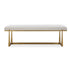 Uttermost - Bench - Midas - Antique Gold- Union Lighting Luminaires Decor