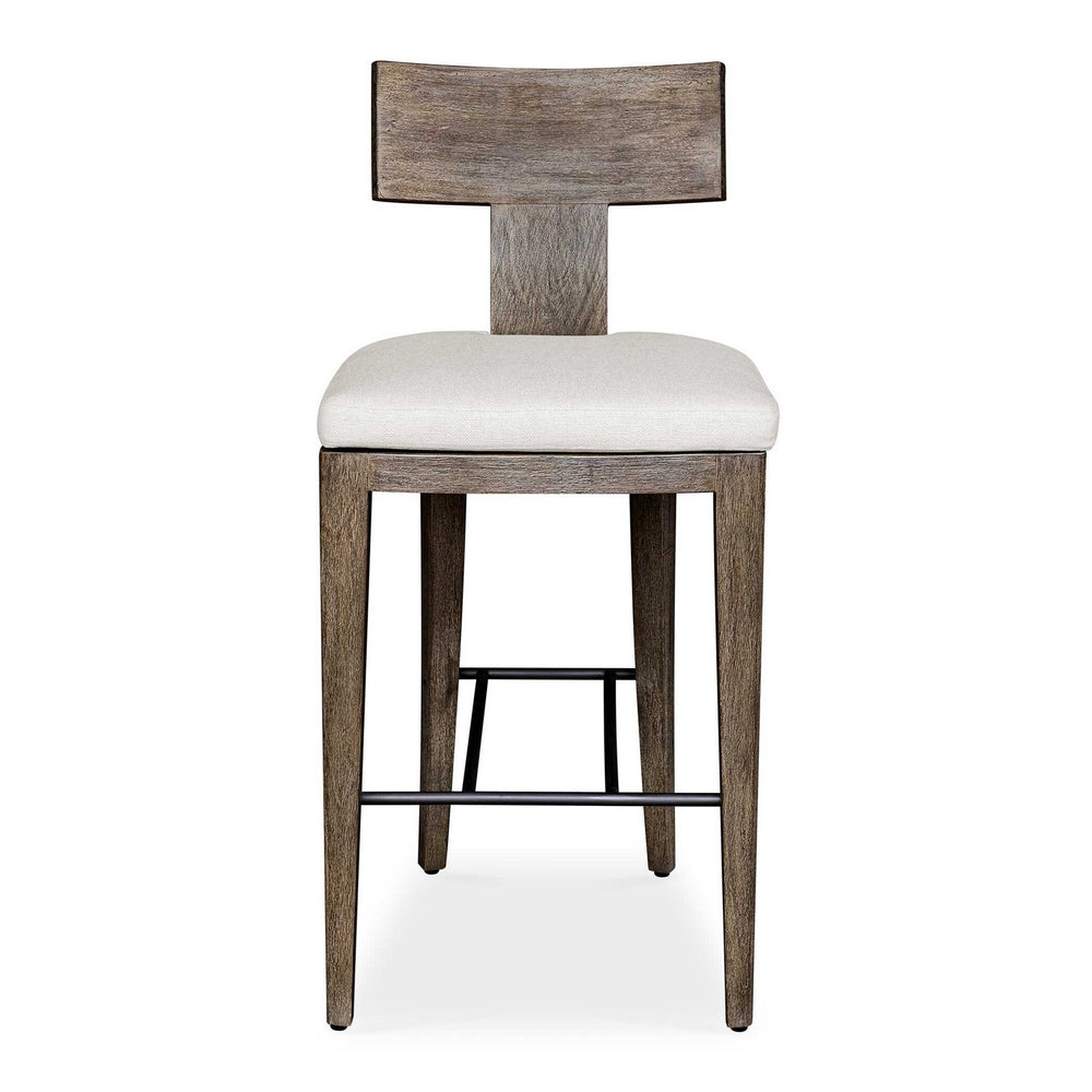 Uttermost - Bar Stool - Cellini - Weathered Gray- Union Lighting Luminaires Decor