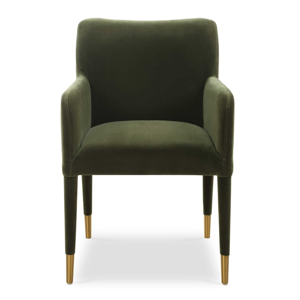 Uttermost - Dining Chair - Conifer - Brushed Brass- Union Lighting Luminaires Decor