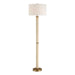 Uttermost - One Light Floor Lamp - Wessex - Antique Brushed Brass- Union Lighting Luminaires Decor