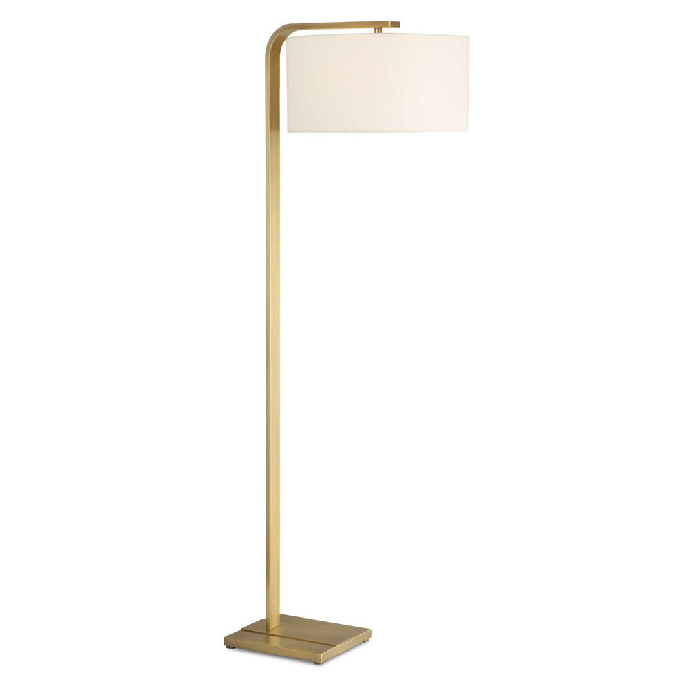 Uttermost - One Light Floor Lamp - Laight - Antique Brass Plated- Union Lighting Luminaires Decor