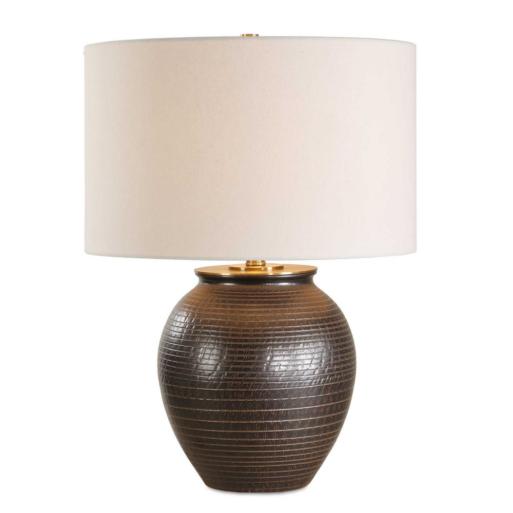 Uttermost - One Light Table Lamp - Hawkins - Brass Plated- Union Lighting Luminaires Decor