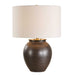 Uttermost - One Light Table Lamp - Hawkins - Brass Plated- Union Lighting Luminaires Decor