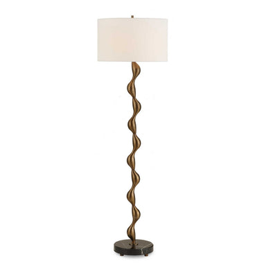 Uttermost - One Light Floor Lamp - Remolino - Warm Bronze- Union Lighting Luminaires Decor