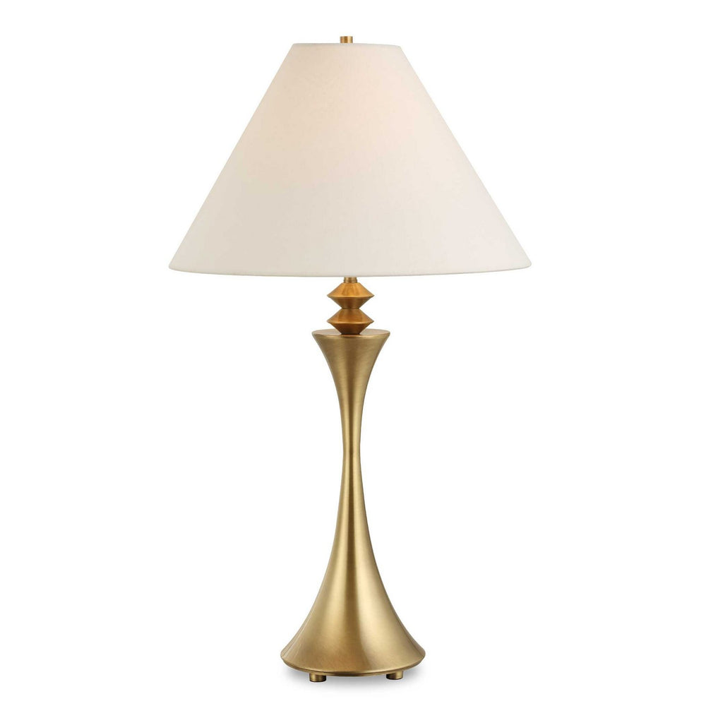 Uttermost - One Light Table Lamp - Shaefer - Plated Brass- Union Lighting Luminaires Decor