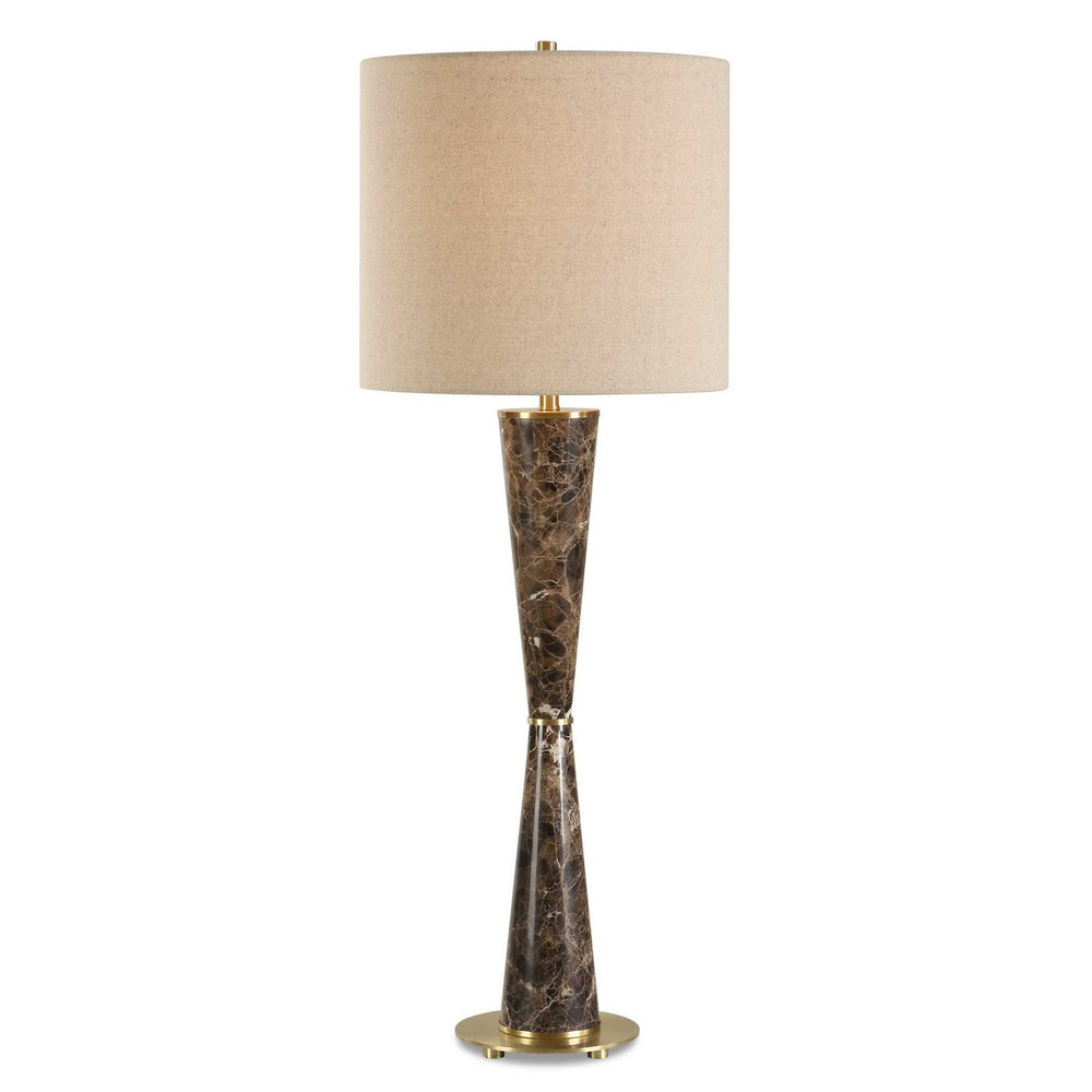 Uttermost - One Light Table Lamp - Jameson - Antique Brass Plated- Union Lighting Luminaires Decor
