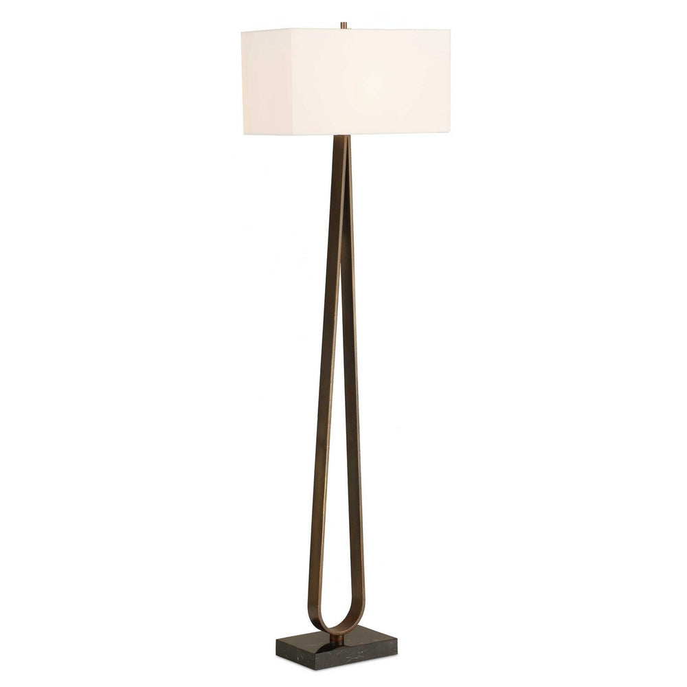 Uttermost - One Light Floor Lamp - Galloway - Dark Bronze- Union Lighting Luminaires Decor