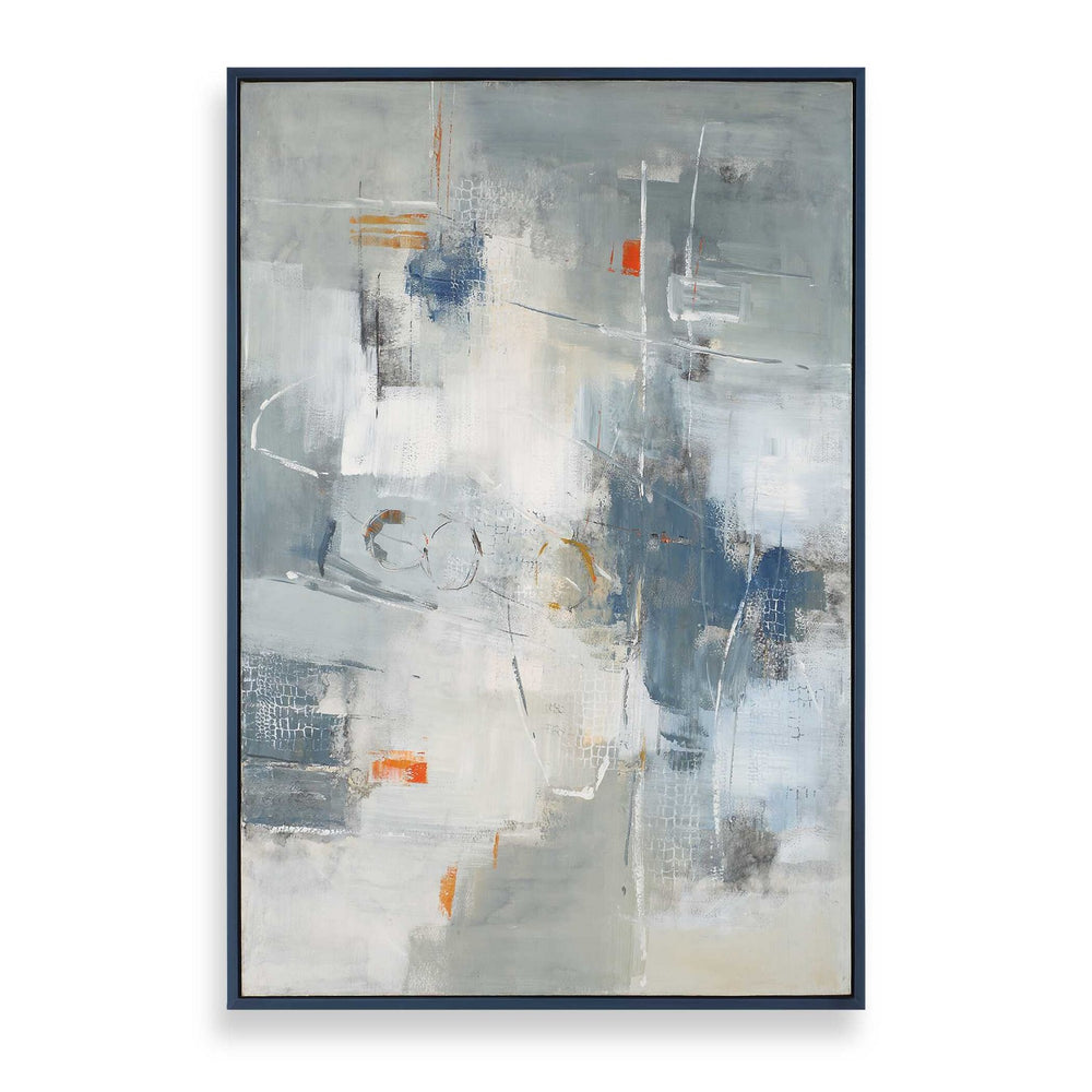 Uttermost - Abstract Art - Blueprint - Dark Blue- Union Lighting Luminaires Decor