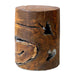 Uttermost - Stool - Rafe - Natural Teak- Union Lighting Luminaires Decor