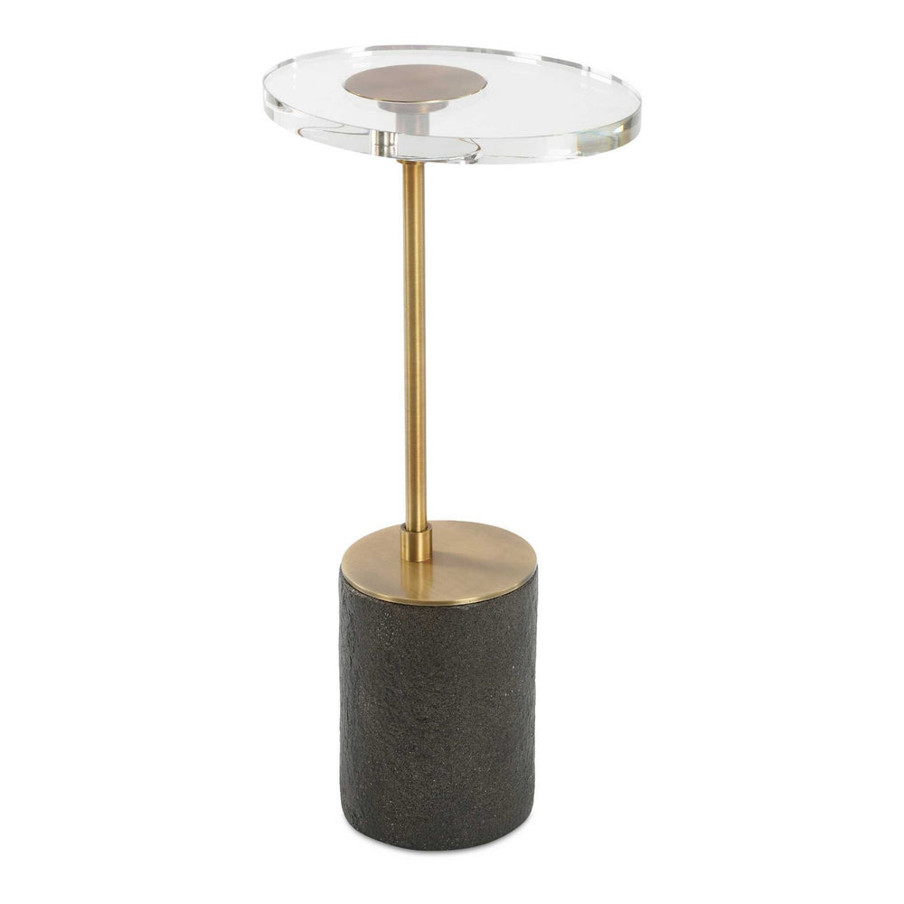 Uttermost - Accent Table - Kaufman - Antique Brass- Union Lighting Luminaires Decor