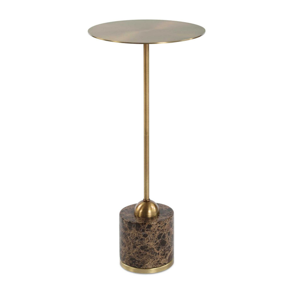 Uttermost - Drink Table - Verlin - Brushed Brass- Union Lighting Luminaires Decor