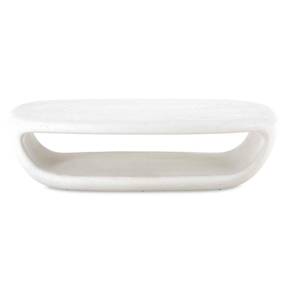 Uttermost - Coffee Table - Leyton - White- Union Lighting Luminaires Decor