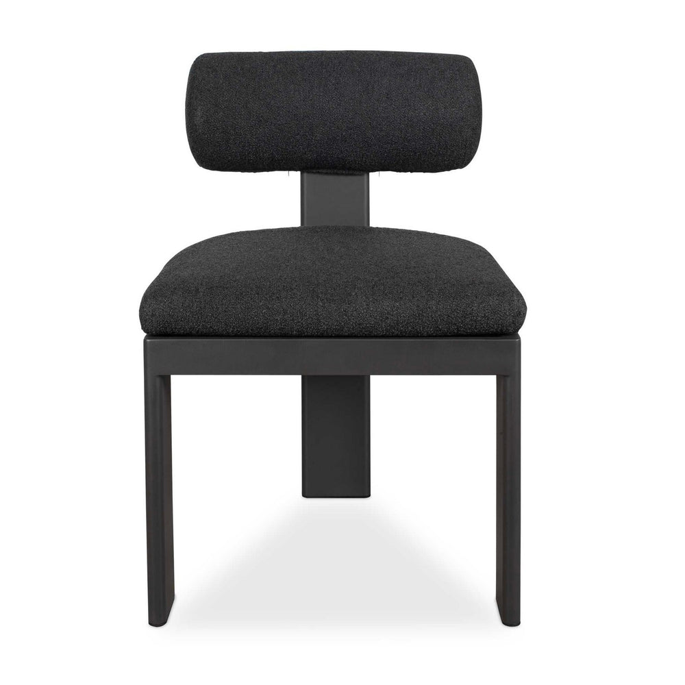 Uttermost - Dining Chair - Bolster Back - Black- Union Lighting Luminaires Decor