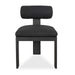 Uttermost - Dining Chair - Bolster Back - Black- Union Lighting Luminaires Decor