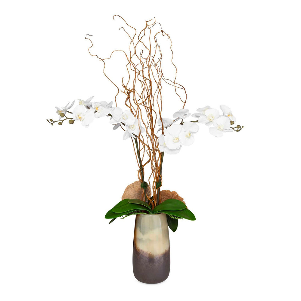 Uttermost - Orchid With Vase - Earthbound Orchid - Natural Textures- Union Lighting Luminaires Decor