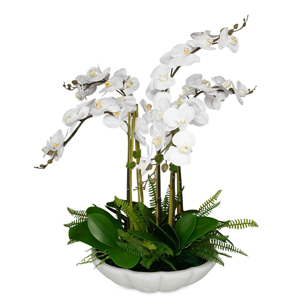 Uttermost - Centerpiece - Flourish Orchid - White- Union Lighting Luminaires Decor