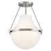 Hinkley Canada - LED Semi-Flush Mount - Collins - Polished Nickel- Union Lighting Luminaires Decor