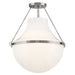 Hinkley Canada - LED Semi-Flush Mount - Collins - Polished Nickel- Union Lighting Luminaires Decor