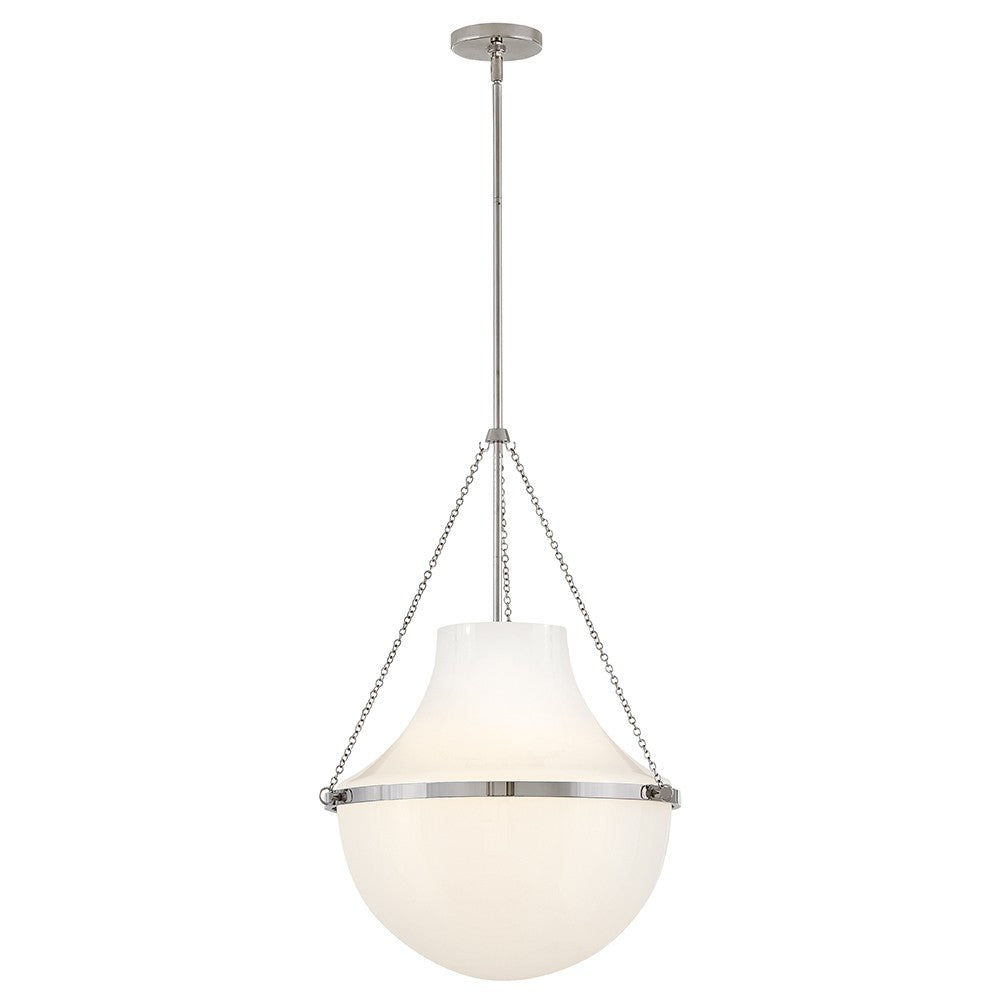 Hinkley Canada - LED Pendant - Collins - Polished Nickel- Union Lighting Luminaires Decor