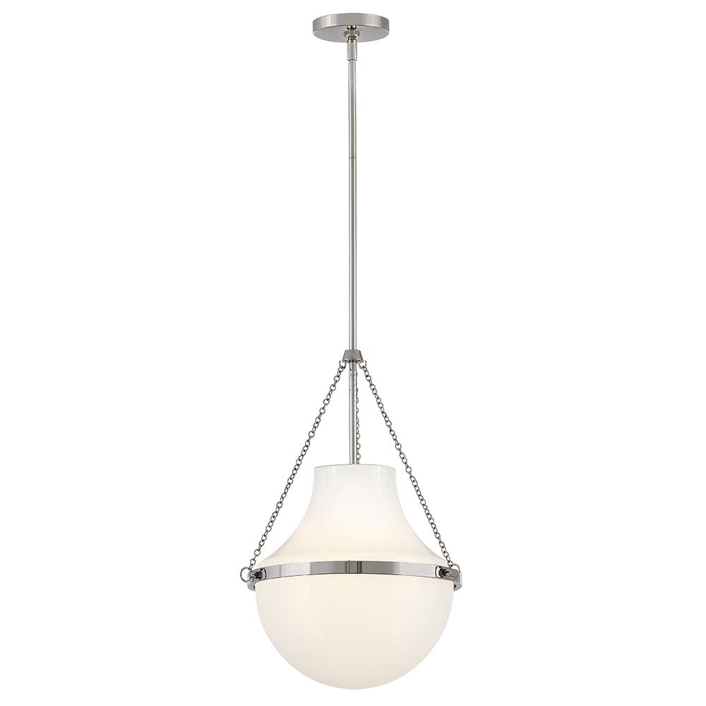 Hinkley Canada - LED Pendant - Collins - Polished Nickel- Union Lighting Luminaires Decor
