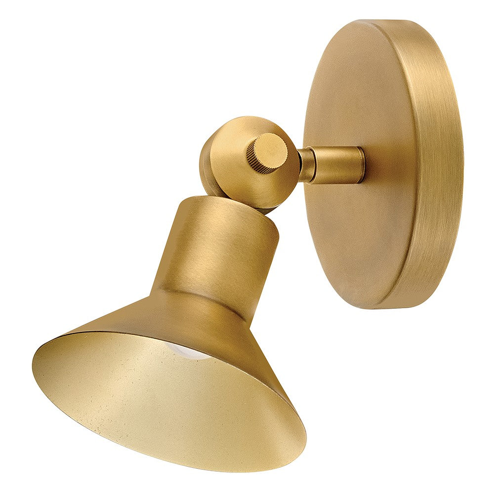 Hinkley Canada - LED Wall Sconce - Dom - Heritage Brass- Union Lighting Luminaires Decor
