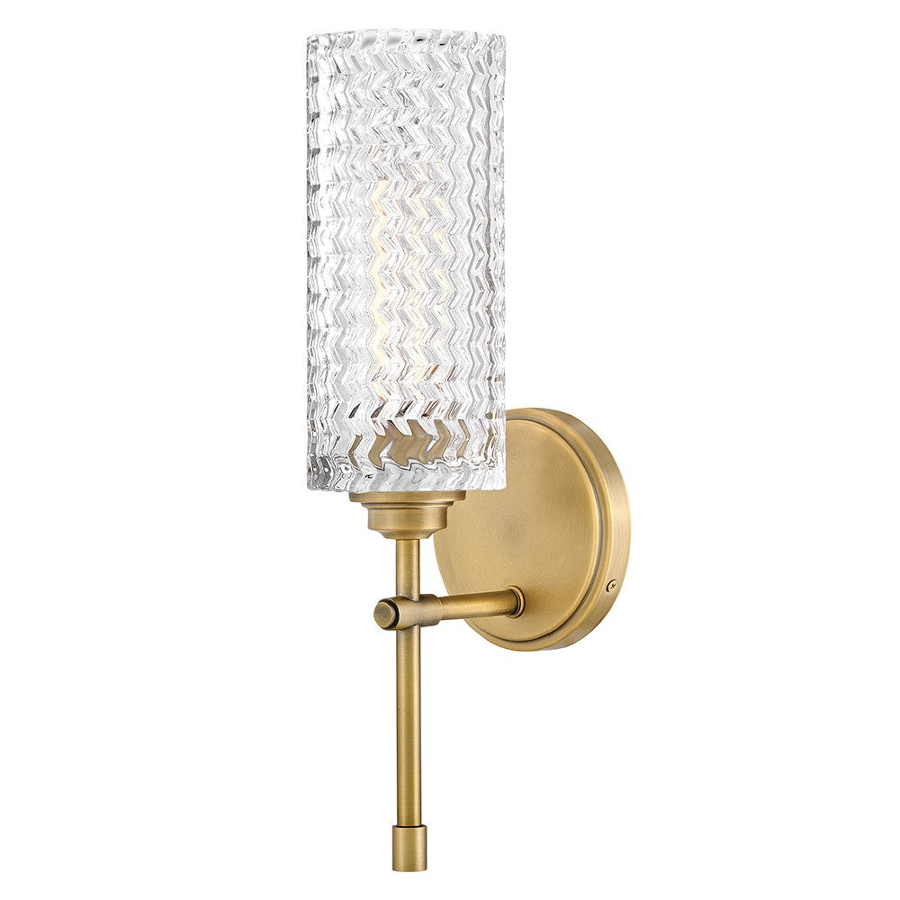 Hinkley Canada - LED Wall Sconce - Elle - Heritage Brass- Union Lighting Luminaires Decor