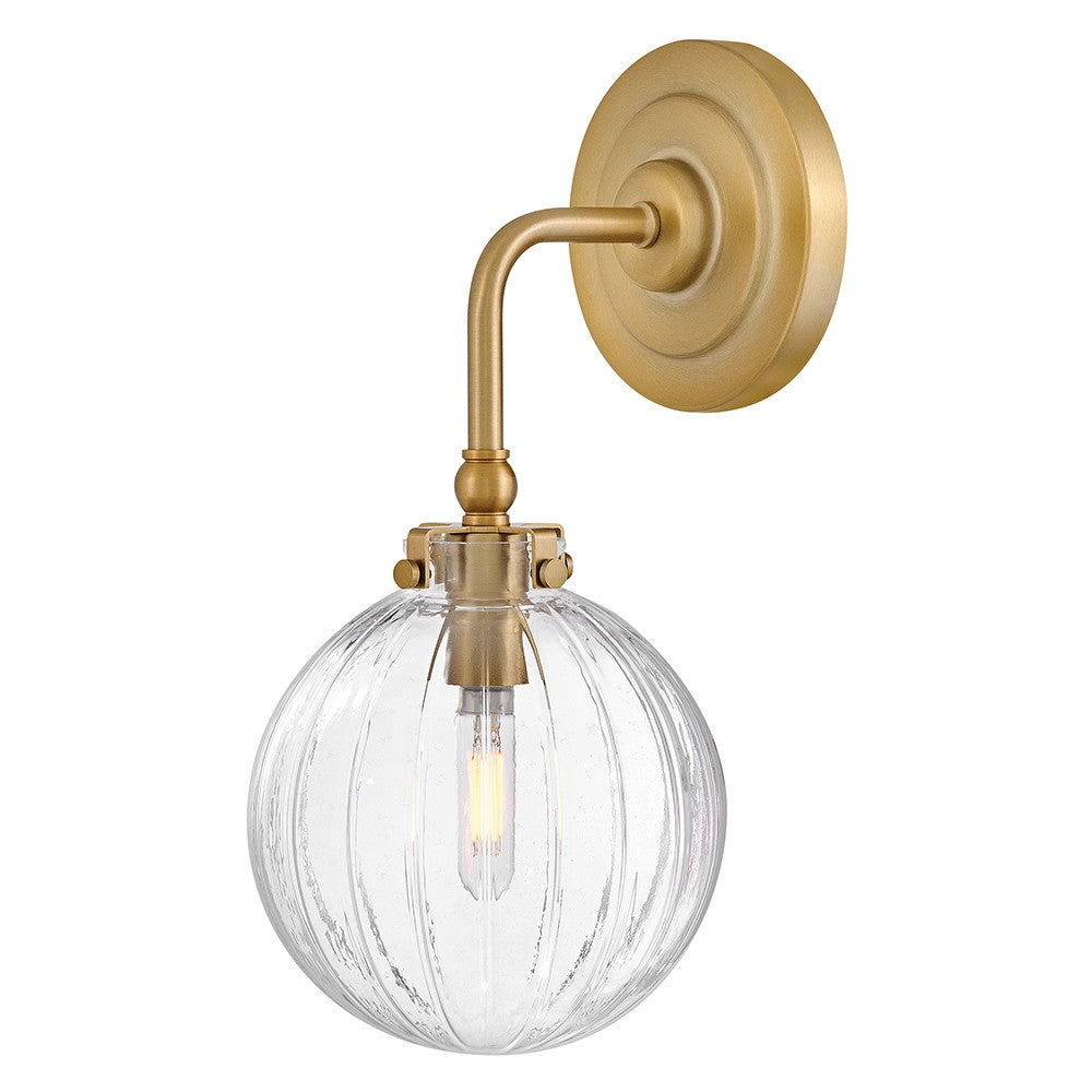 Hinkley Canada - LED Wall Sconce - Helene - Lacquered Brass- Union Lighting Luminaires Decor