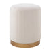 Renwil Canada - Ottoman - Baylor - Off-White- Union Lighting Luminaires Decor