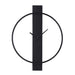 Renwil Canada - Wall Clock - Romane - Matte Black- Union Lighting Luminaires Decor