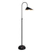 Renwil Canada - LED Floor Lamp - Forte - Matte Black- Union Lighting Luminaires Decor