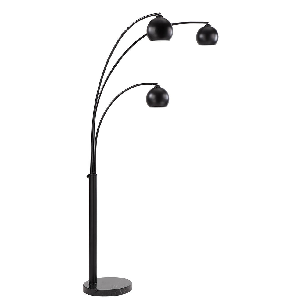 Renwil Canada - LED Floor Lamp - Folia - Matte Black- Union Lighting Luminaires Decor