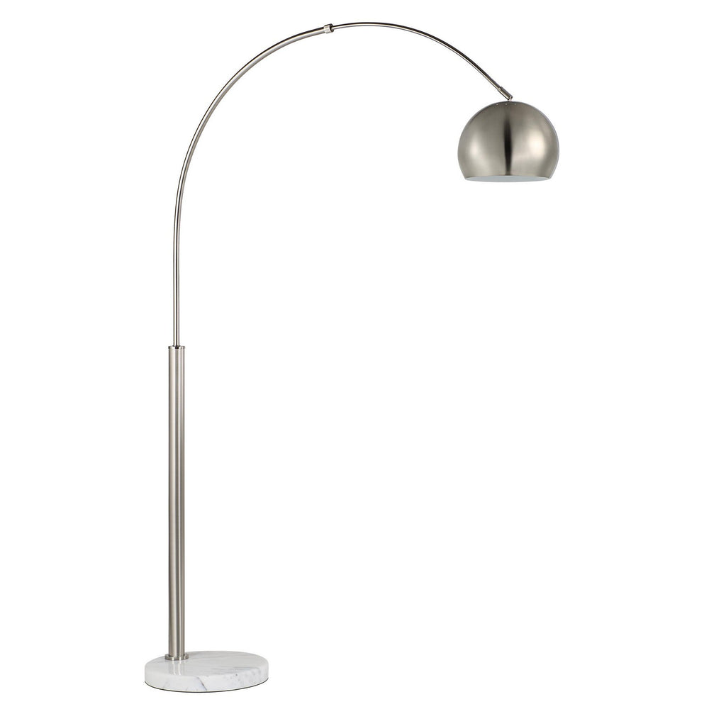 Renwil Canada - One Light Floor Lamp - Aglow - Brushed Nickel- Union Lighting Luminaires Decor