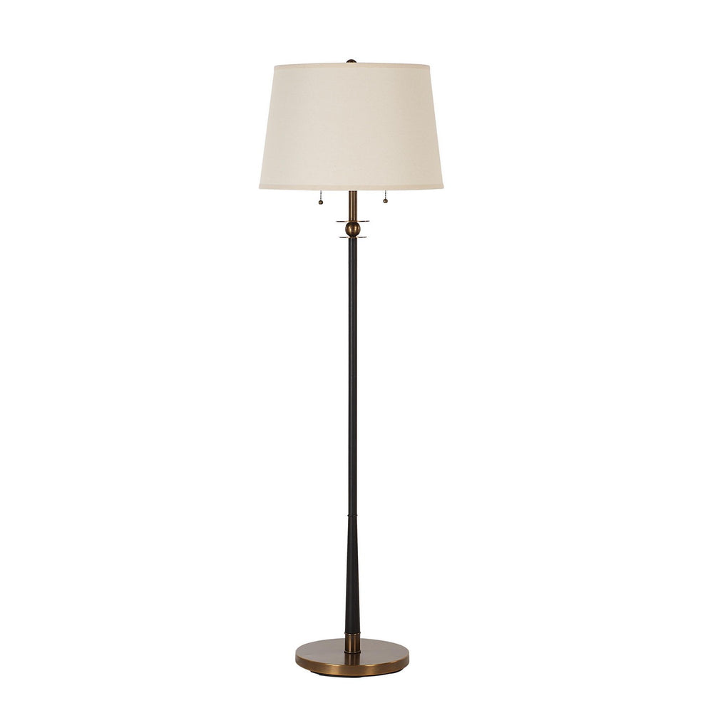 Renwil Canada - Two Light Floor Lamp - Alban - Matte Black- Union Lighting Luminaires Decor