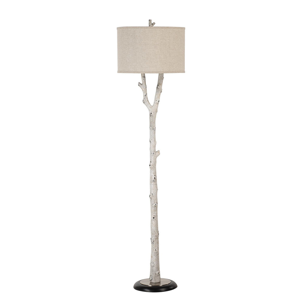 Renwil Canada - One Light Floor Lamp - Criterion - White Wash- Union Lighting Luminaires Decor