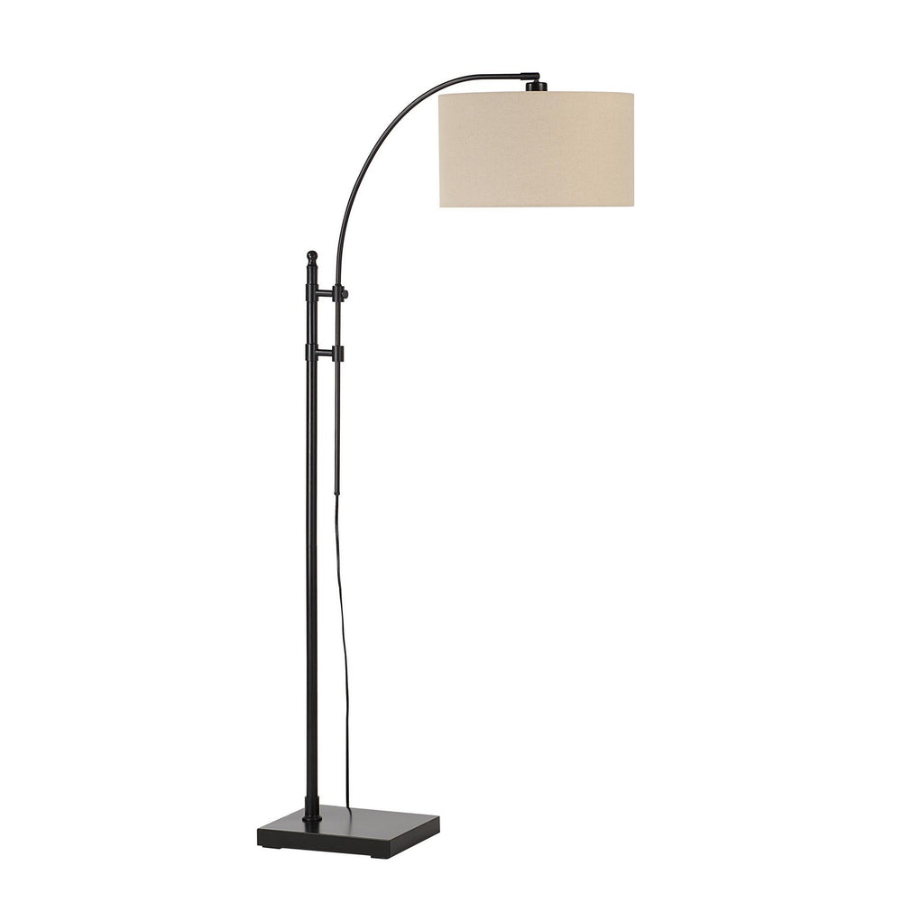 Renwil Canada - One Light Floor Lamp - Crystal - Matte Black- Union Lighting Luminaires Decor