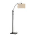 Renwil Canada - One Light Floor Lamp - Crystal - Matte Black- Union Lighting Luminaires Decor