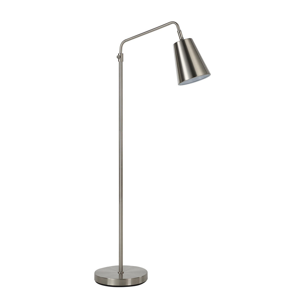 Renwil Canada - One Light Floor Lamp - Norwich - Brushed Nickel- Union Lighting Luminaires Decor