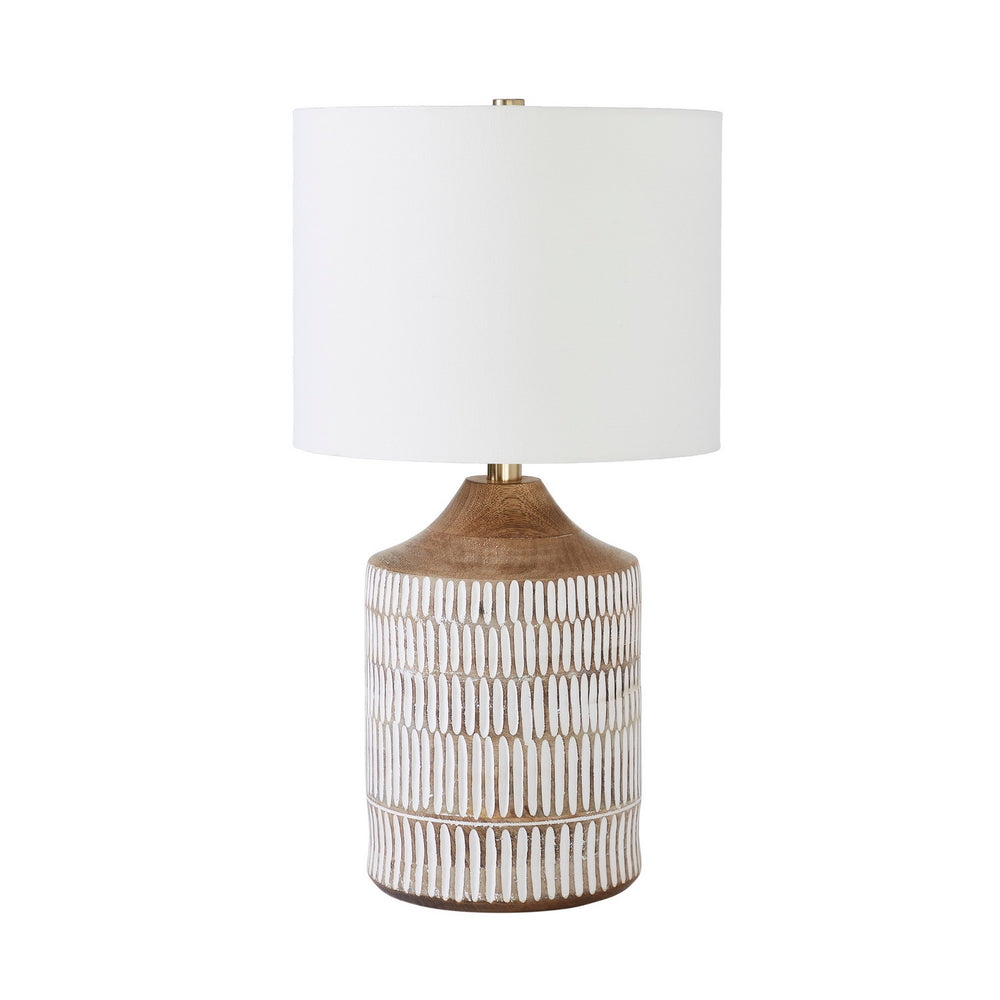 Renwil Canada - One Light Table Lamp - Wickes - White- Union Lighting Luminaires Decor