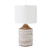 Renwil Canada - One Light Table Lamp - Wickes - White- Union Lighting Luminaires Decor