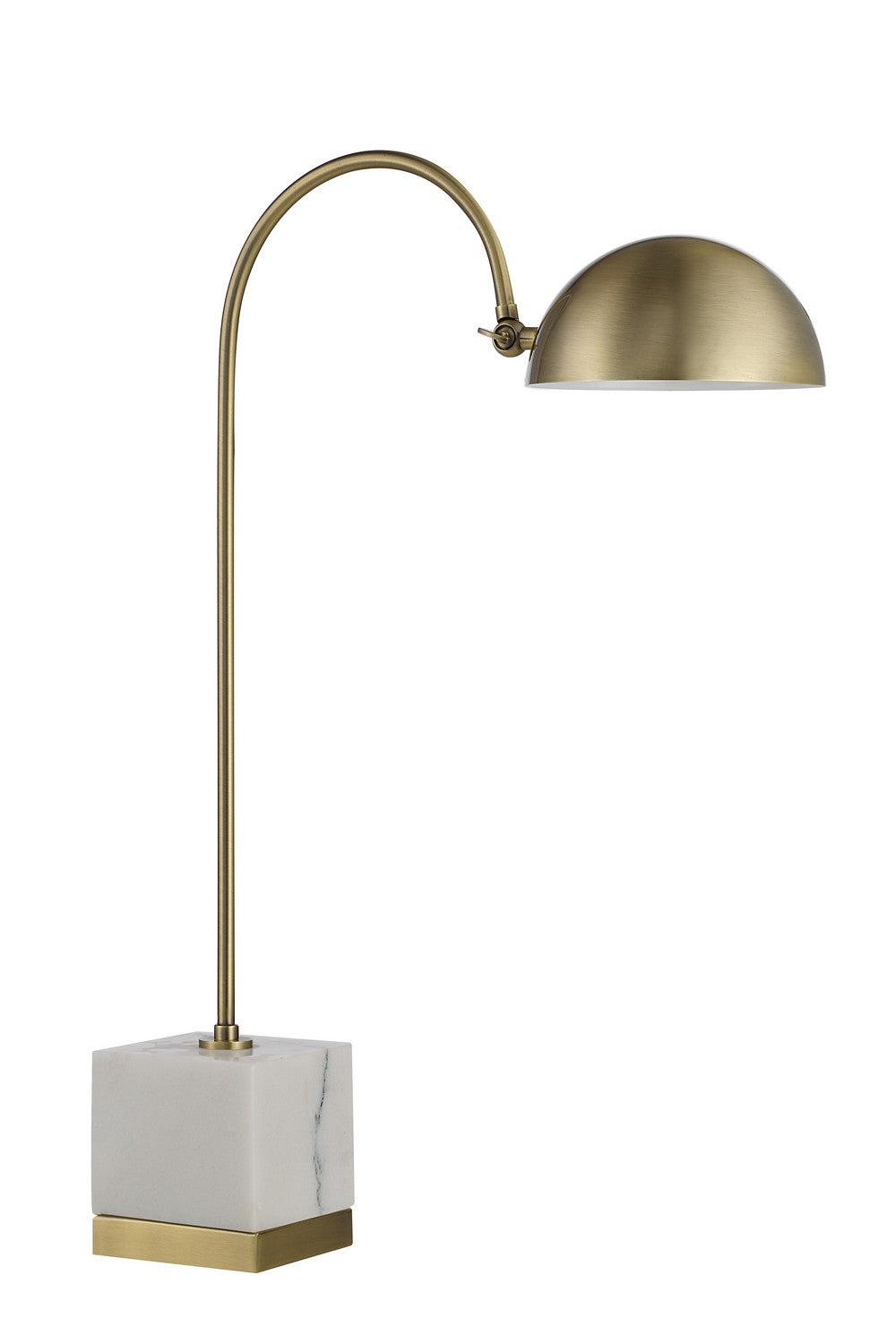 Renwil Canada - LED Table Lamp - Volos - Antique Brushed Brass- Union Lighting Luminaires Decor